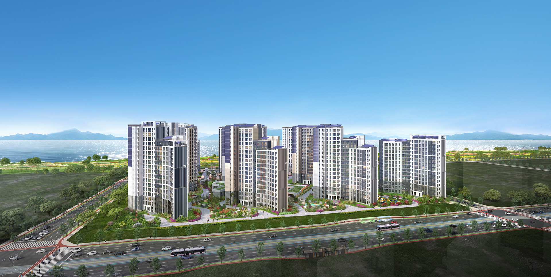 에코델타시티 엘가 로제비앙 메인 이미지